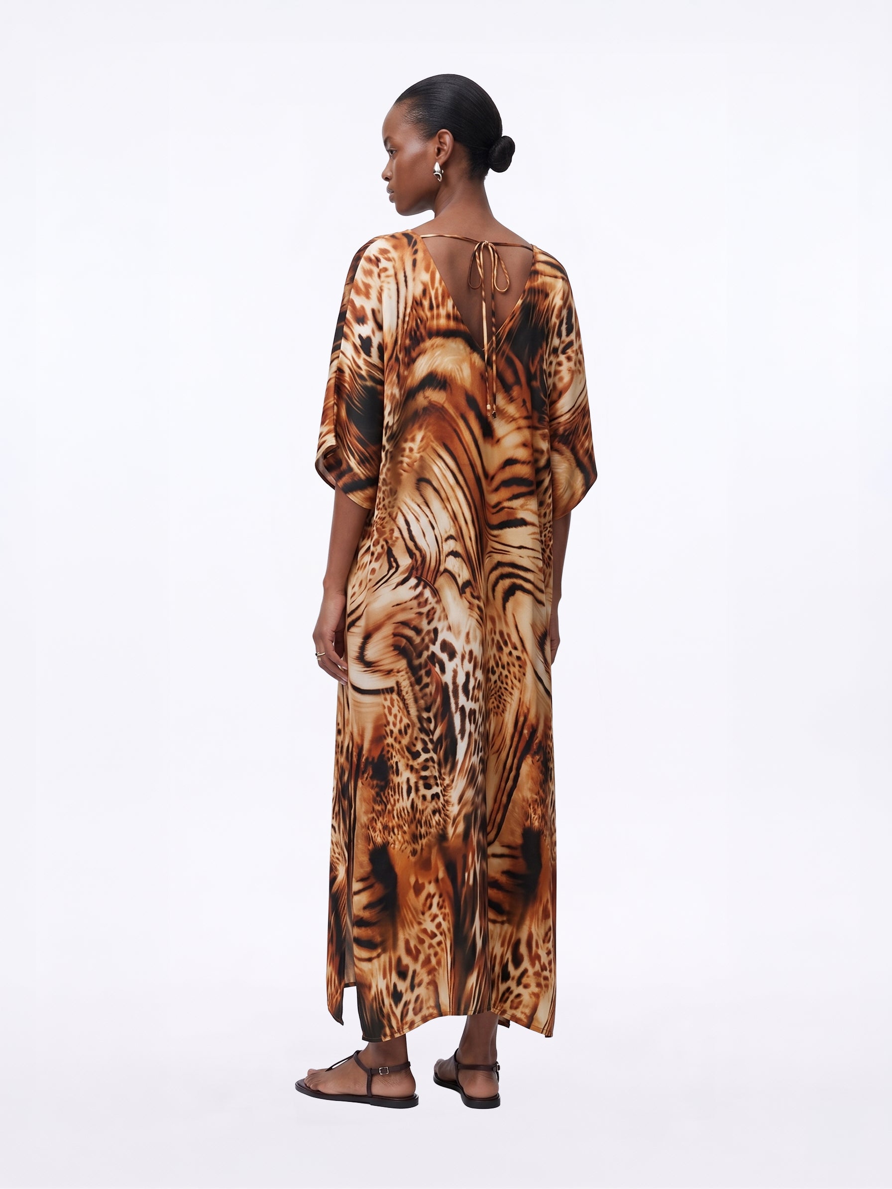 Umber Flow Dress