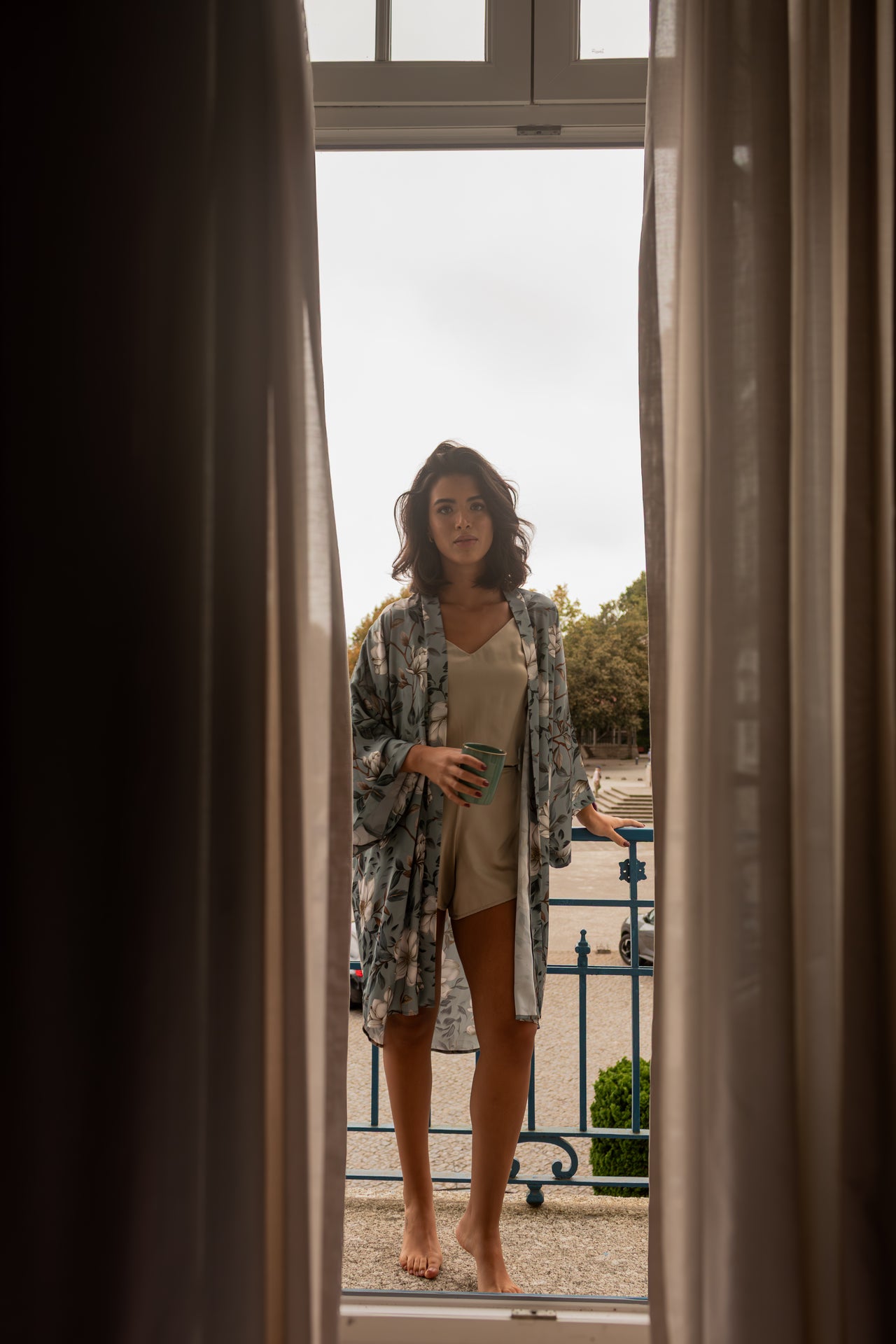 Kimono in silk