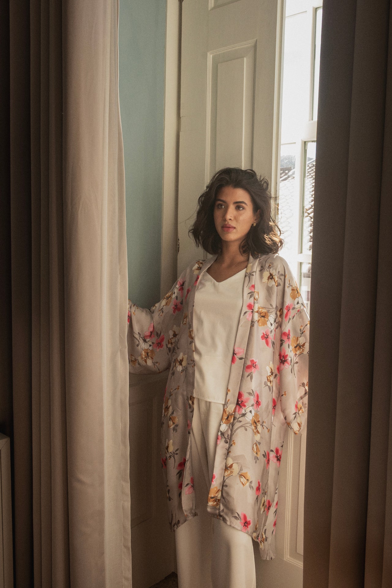 Kimono in silk