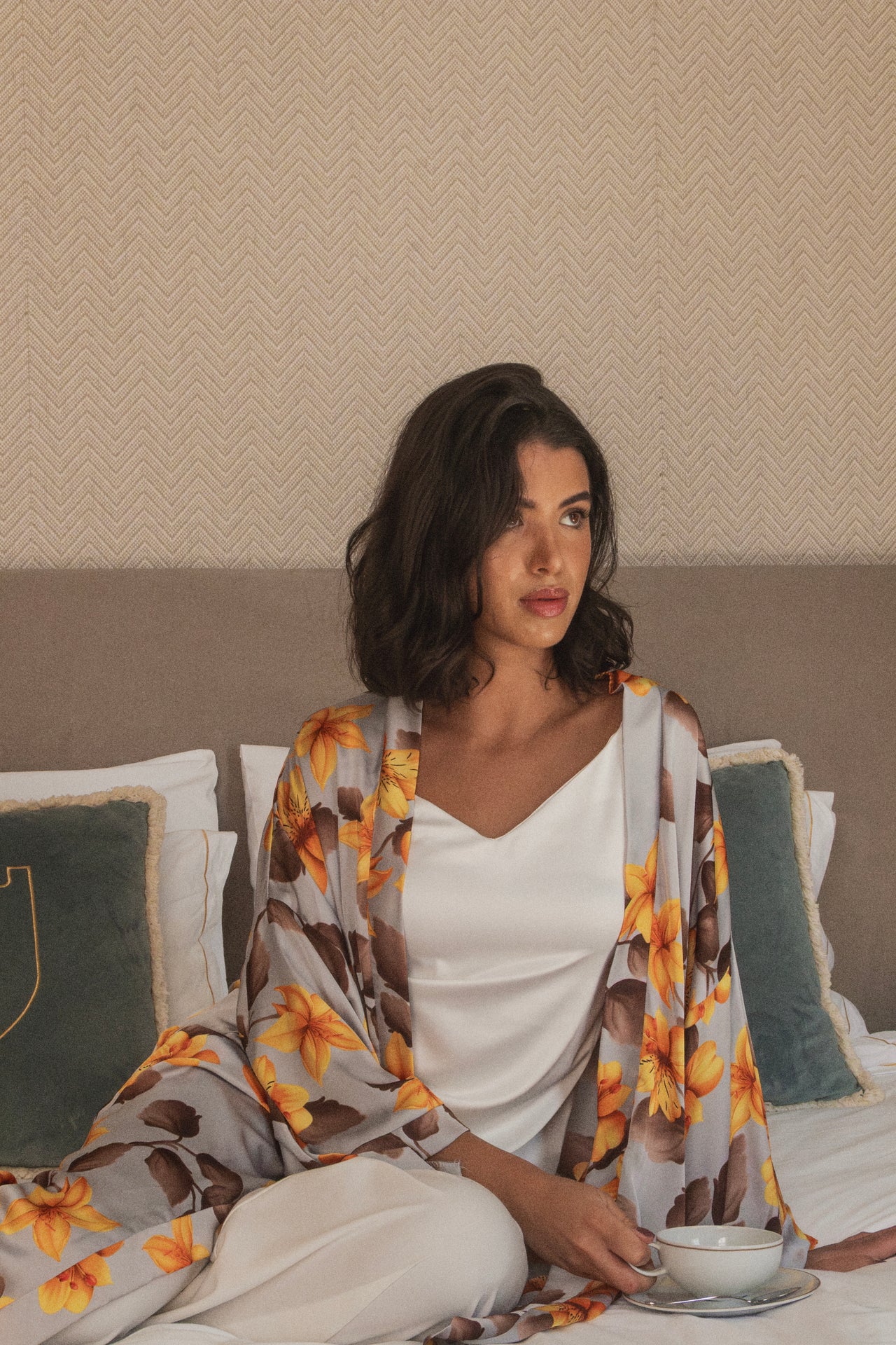 Kimono in silk